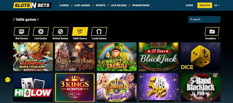 All About SlotsNBets Live Casino Games